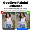 Universal Crutch Underarm Pad + Hand Grip Covers - All Colors