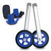 Universal 5" Walker Wheel Kit with Heavy Duty Ski Glides - All Colors