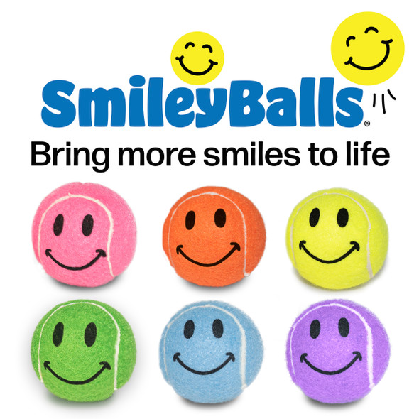 Smileyballs Pre-cut Walker Tennis Ball Glides - 1 Pair Smileyballs Pre-cut Walker Tennis Ball Glides - 1 Pair