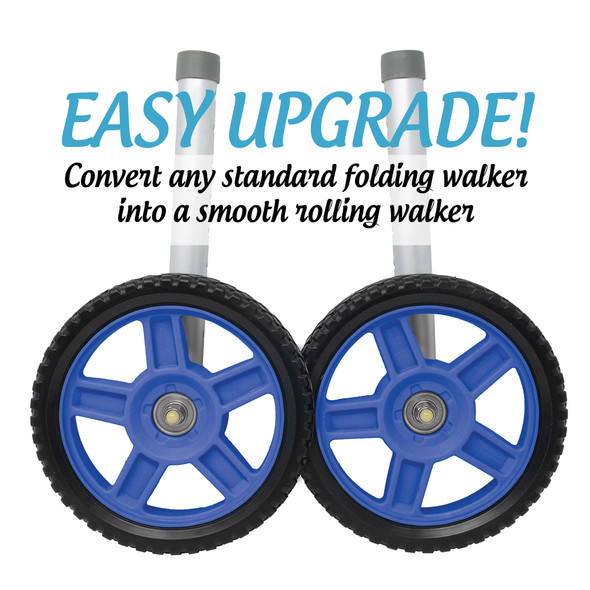 Off-Road Walker 8 Inch Wheel Kit with Universal FlexFit Ski Glides Off-Road Walker 8 Inch Wheel Kit with Universal FlexFit Ski Glides
