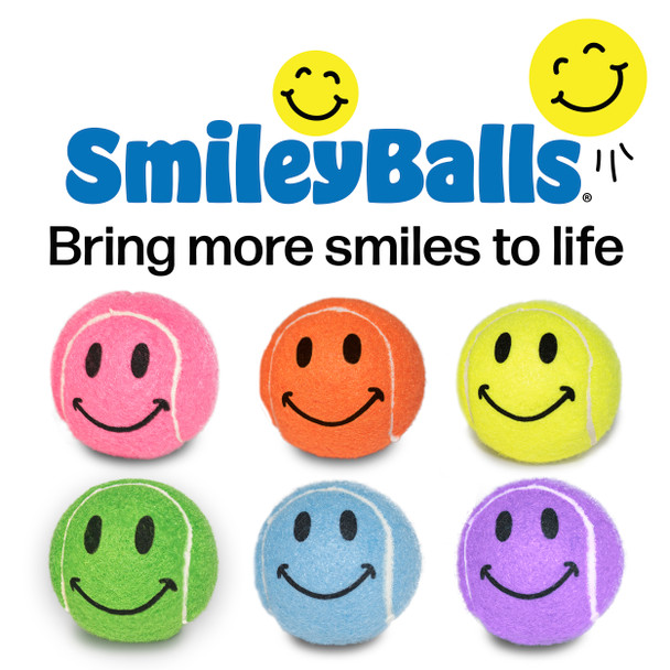 Smileyballs Pre-cut Walker Tennis Ball Glides - 1 Pair