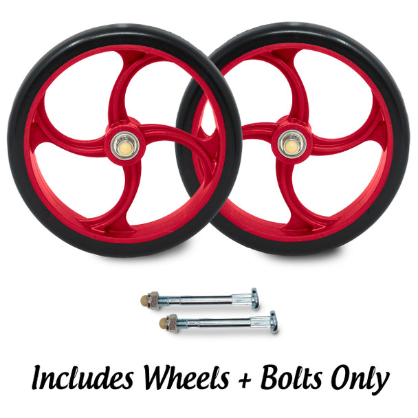 Top Glides Vortex Universal 7 Inch Replacement Wheels Kit - WHEELS ONLY