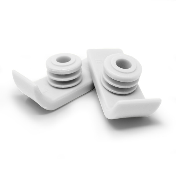 2PCS Top Glides TuffSki Walker Ski Glides - 1 Pair