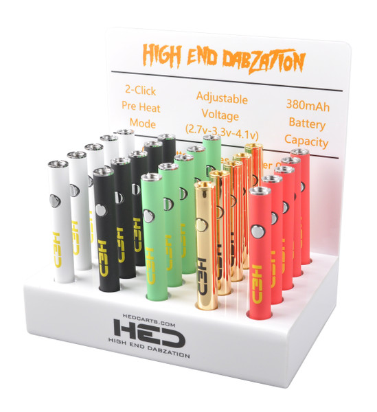 HED PUSH BUTTON BATTERY