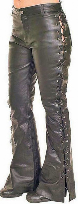 Lambskin leather pants style WLP231 front