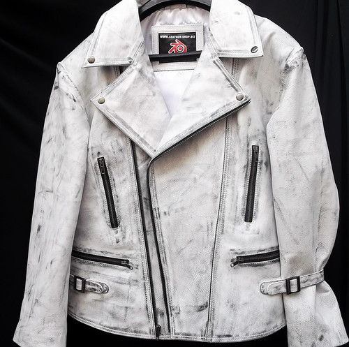 Leather Jacket Distressed Style MLJ114 Custom-Made In 9 Colors
