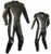 Leather racing suit custom made - style MS1319 WWW.LEATHER-SHOP.BIZ front + back view