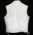 Leather vest with lace side adjustment MLV1310 www.leather-shop.biz back