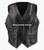 Ladies Leather Vest style WLV1248 front