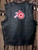 Mens Leather Vest 4 Front Pocket MC Style MLV863 no seams on back, back