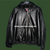 Leather Hoodie with Lambskin Lining Custom Made Style LLH050