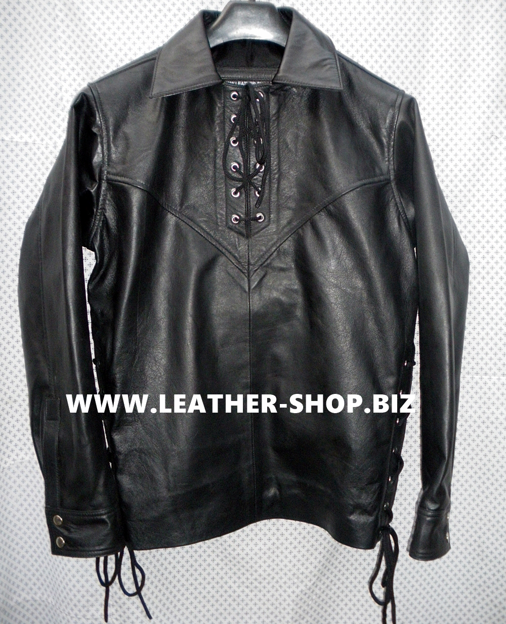 mens-leather-shirt-pullover-style-ls098-with-fringe-www.leather-shop.biz-front-pic.jpg