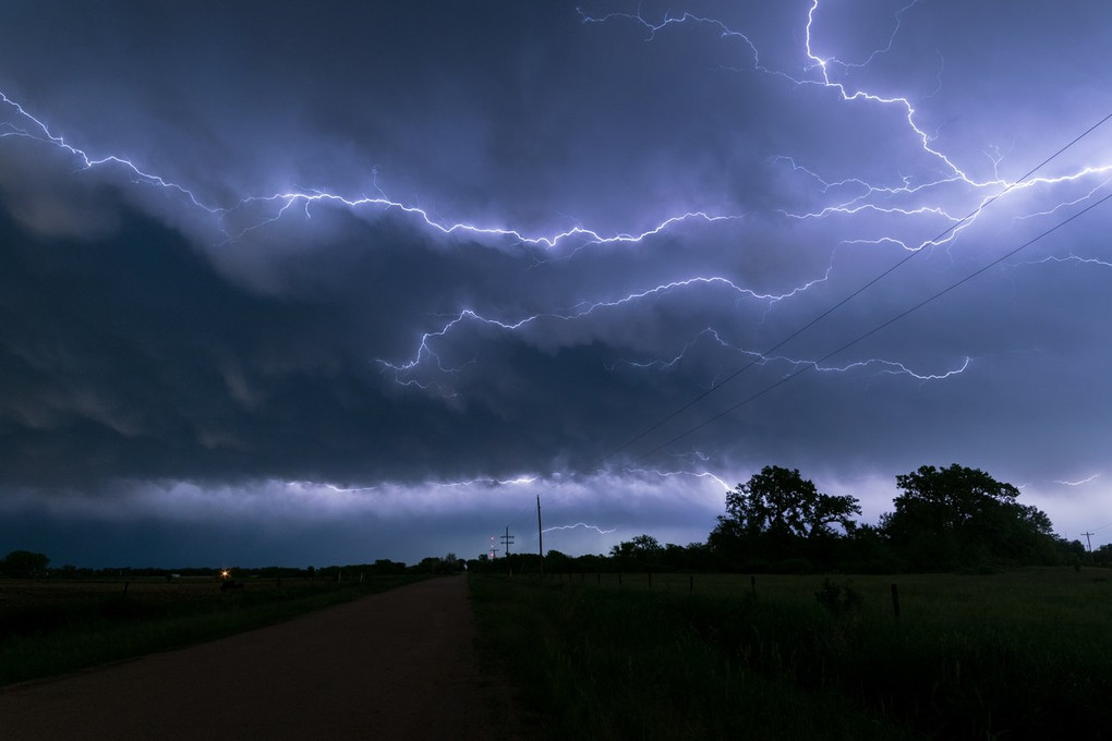 Chasing Storms with a Cell Phone Signal Booster