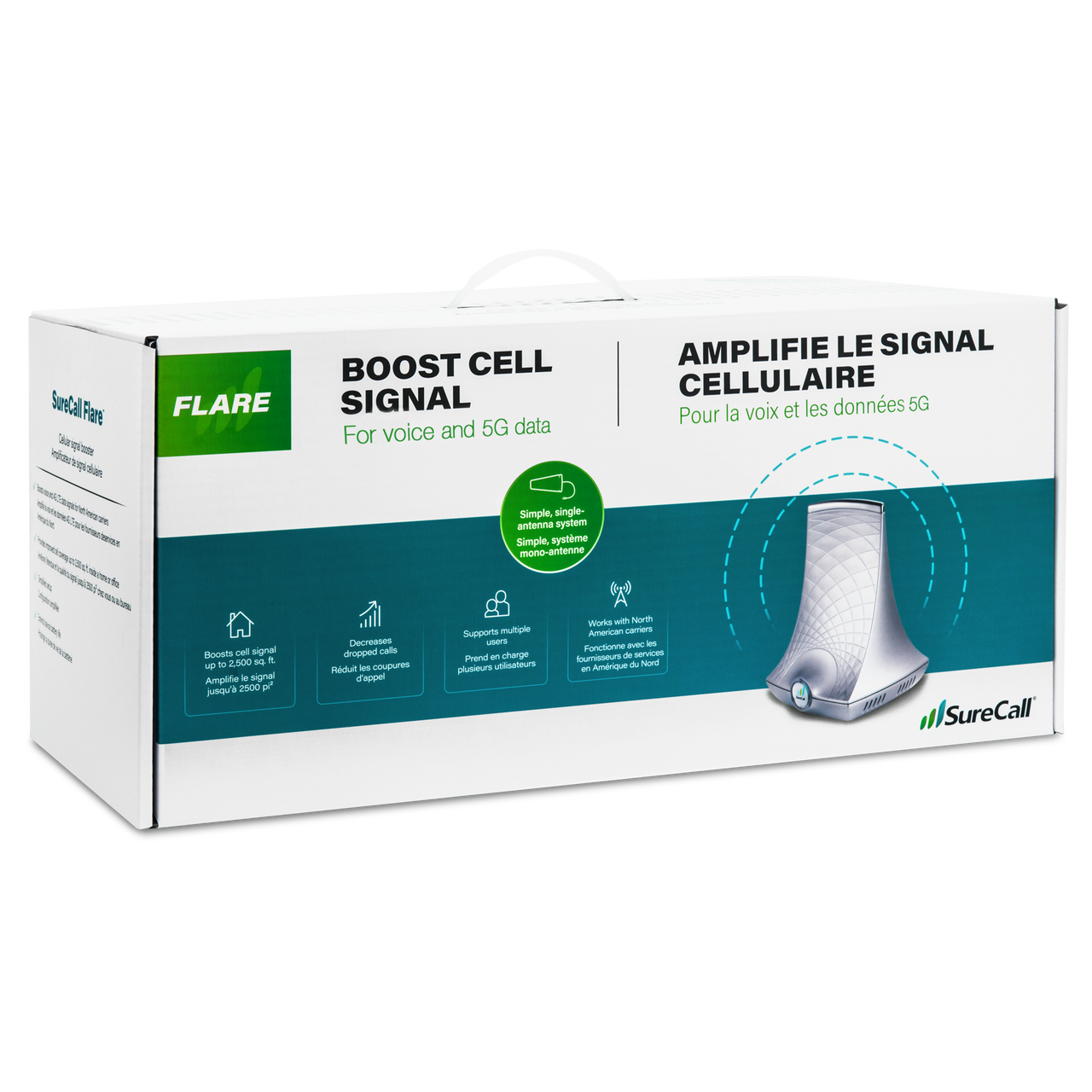 cell phone booster box weBoost Home Complete changing 29.5 dBm in uplink weBoost Home MultiRoom Signal Booster