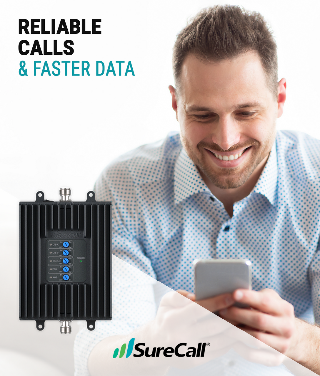 Surecall Fusion5x Fusion Cell Phone Booster Surecall Fusion5X YP