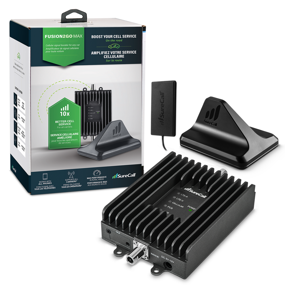 SureCall Fusion2Go Max vehicle signal booster