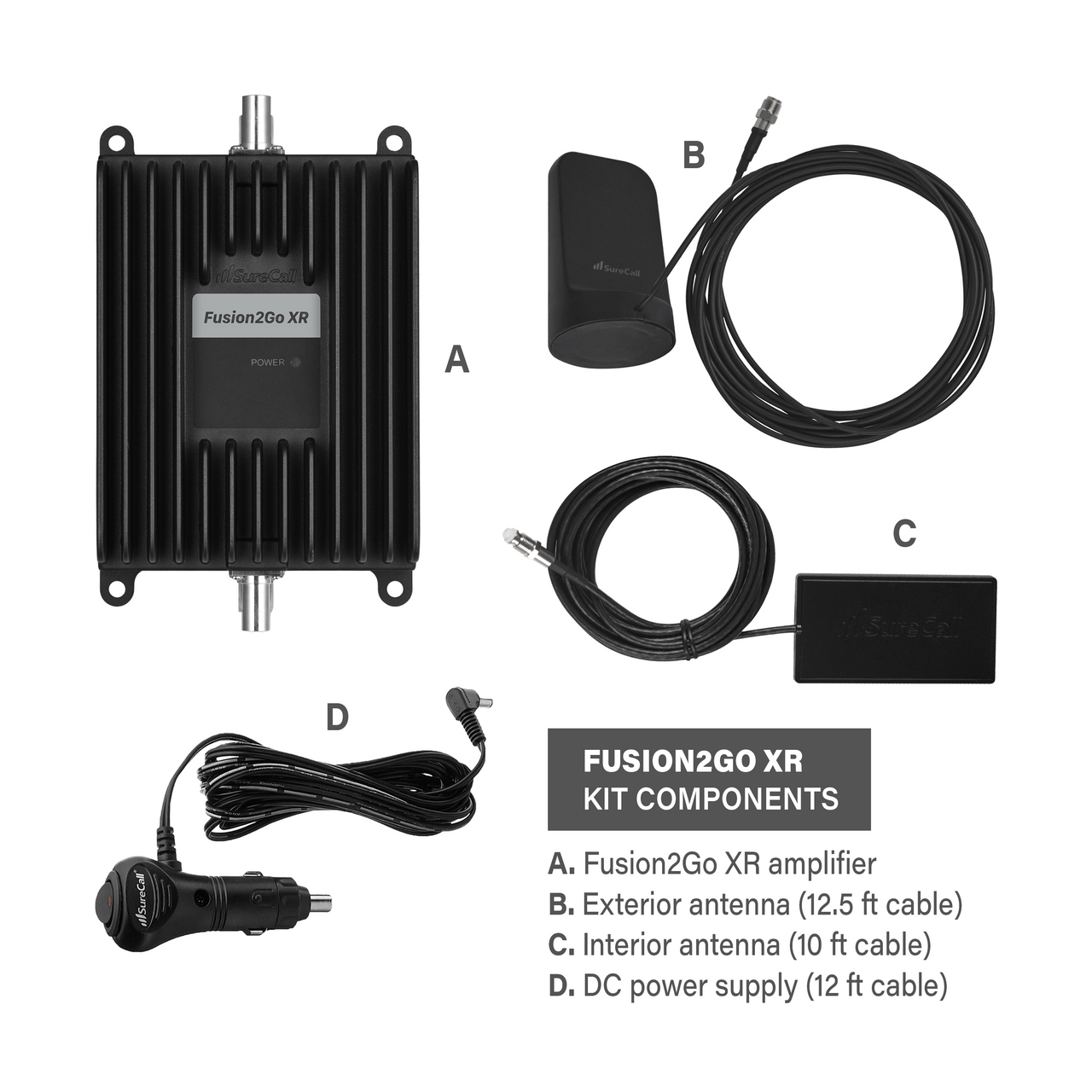 Fusion2Go XR Vehicle Cell Phone Signal Booster