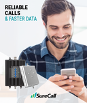 Fusion4Home Max Cell Signal Booster with ERT Technology