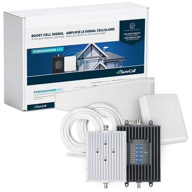 Fusion4Home Max Cell Signal Booster with ERT Technology