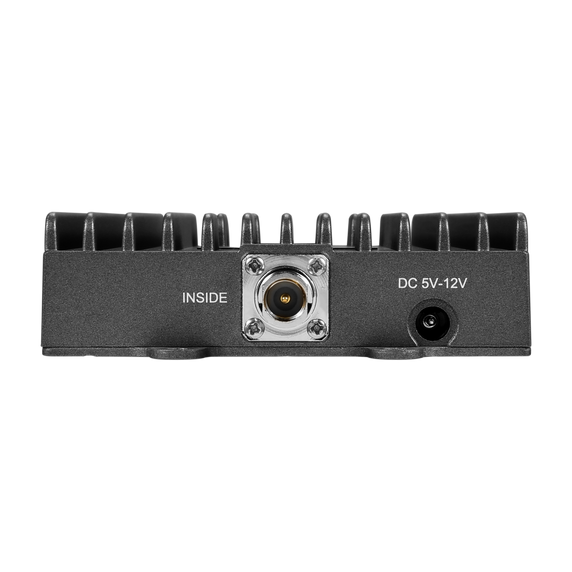 Side-facing image of Fusion2Go Max car signal booster