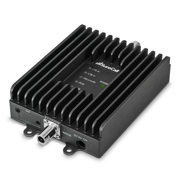 Side-facing image of Fusion2Go 3.0 RV cell signal booster
