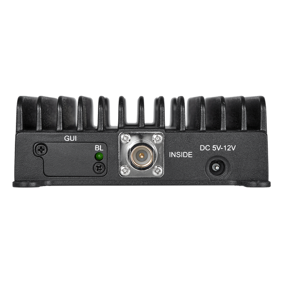 Fusion2Go XR Amplifier Side View B Fusion2Go XR Amplifier Side View B