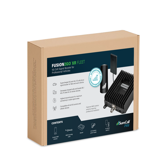 Fusion2Go XR Fleet Vehicle Cell Phone Signal Booster