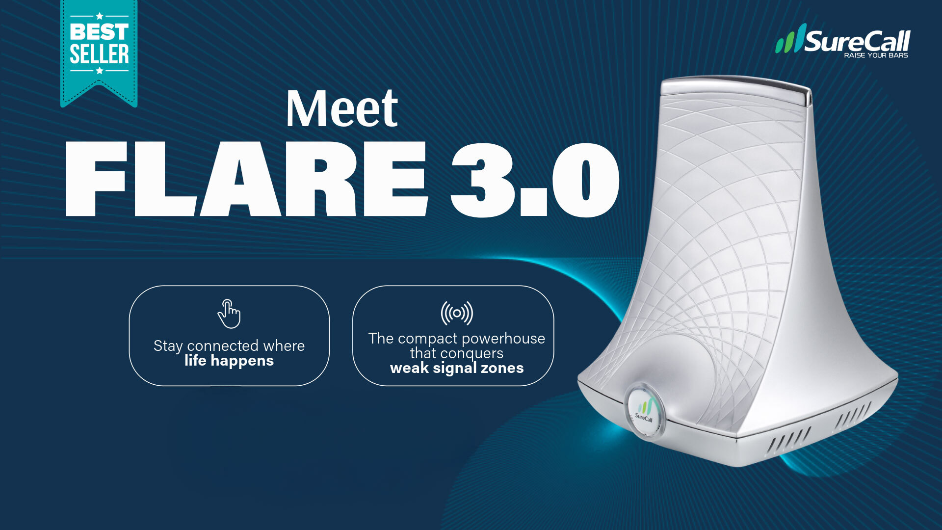 Flare 3.0 Signal Booster - Stay Connected