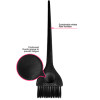 COLORTRAK FEATHER BRISTLES BRUSHES 3PK BLK