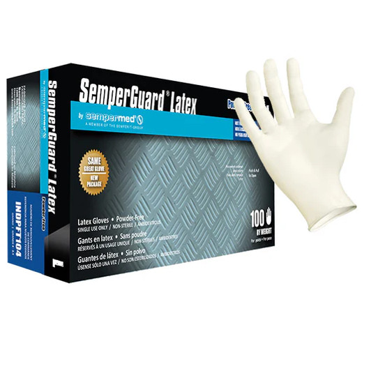 SemperGuard Latex Powder Free (5 mil)  Industrial Grade 1000/CASE