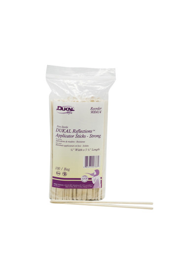 DUKAL Strong  Applicator - 1/4” x 5-1/2” - 100 ct