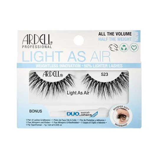 ARDELL LIGHT AS AIR 523 W/ DUO GLUE STRIP LASH