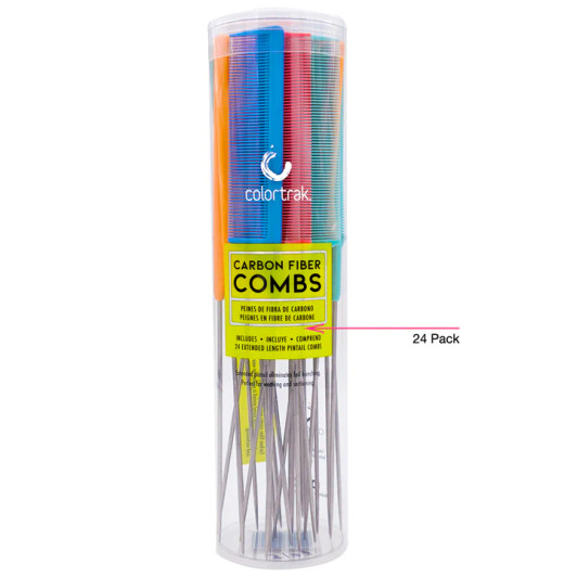 COLORTRAK CARBON FIBER COMBS ASSORTED COLORS