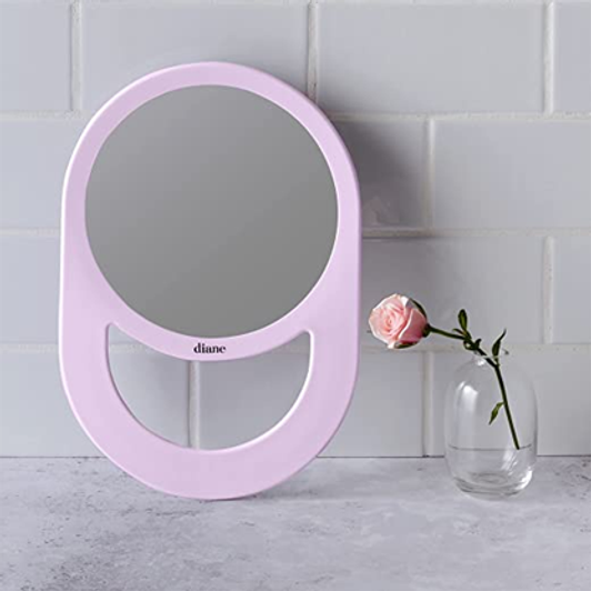 DIANE PURPLE MIRROR WITH HANDLE