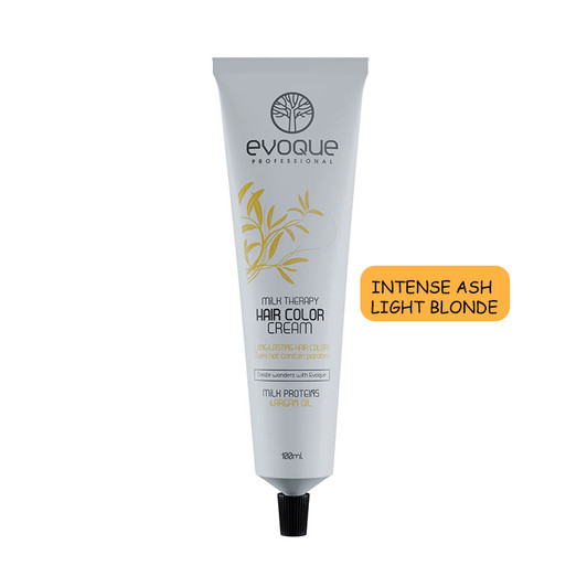 EVOQUE MILK THERAPY HAIR COLOR 100ML # 8.11 INTENSE ASH LIGHT BLONDE