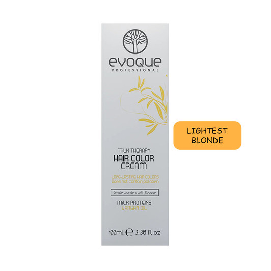 EVOQUE MILK THERAPY HAIR COLOR 100ML # 10.0 LIGHTEST BLONDE