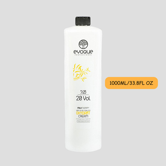 EVOQUE OXYDANT MILK THERAPY CREAM 20 VOLUME 1000 ML 33.8 FL OZ