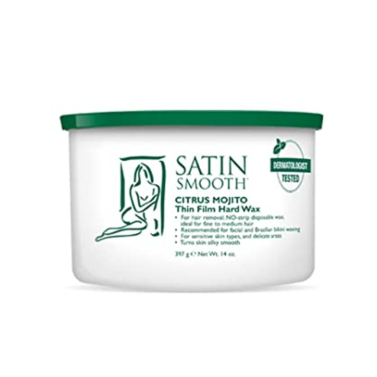 SATIN SMOOTH CITRUS MOJITO THIN FILM HARD WAX 14 OZ