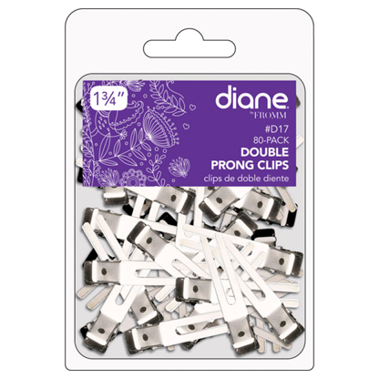 DIANE 80PK 1*3/4 DOUBLE PRONG CLIPS