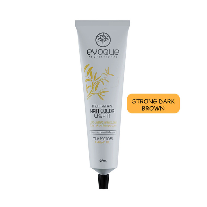 EVOQUE MILK THERAPY HAIR COLOR 100ML # 6S STRONG DARK BROWN