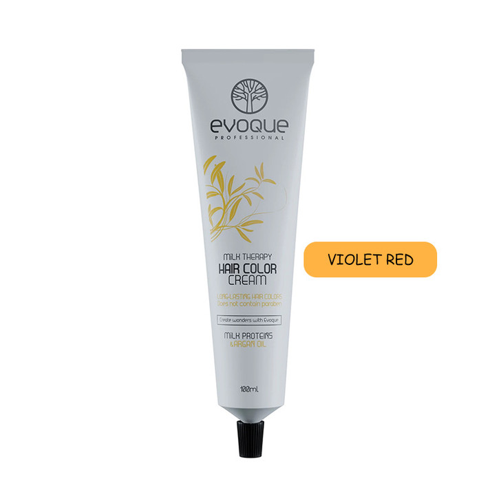 EVOQUE MILK THERAPY HAIR COLOR 100ML VIOLET RED