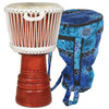 Ivory Elite Professional Djembe Drum 12x24 with Bag & Lessons