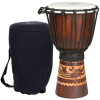 Kalimantan Djembe 8-9" w/ FREE Tote Bag