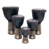 Toca Black Mamba Djembe, 10" Head x 20" Tall w/ Bag + Hat