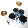 X8 Drums 5-Pc Junior Drum Set, Blue