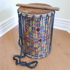 OPEN BOX SALE: X8 Drums Dundun - Kente Cloth, Sangban (Medium)