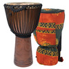 Matahari Pro African Djembe, 12" Head with Bag & Free Lessons