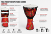 Toca Freestyle Rope Tuned Synthetic Djembe Drum – Jam Fest