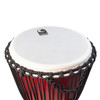 Toca Freestyle Rope Tuned Synthetic Djembe Drum – Matte Racing Red