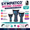Features of the Toca Sympatico Autumn Day nesting djembes